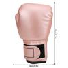 Breathable PU Leather Boxing Gloves Kid Sanda Sparring Sandbag Mitts Training EquipmentPink