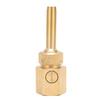 Female Thread Fountain Nozzle Brass Adjustable Water Spray Head with Valve for PondDN25 32mm