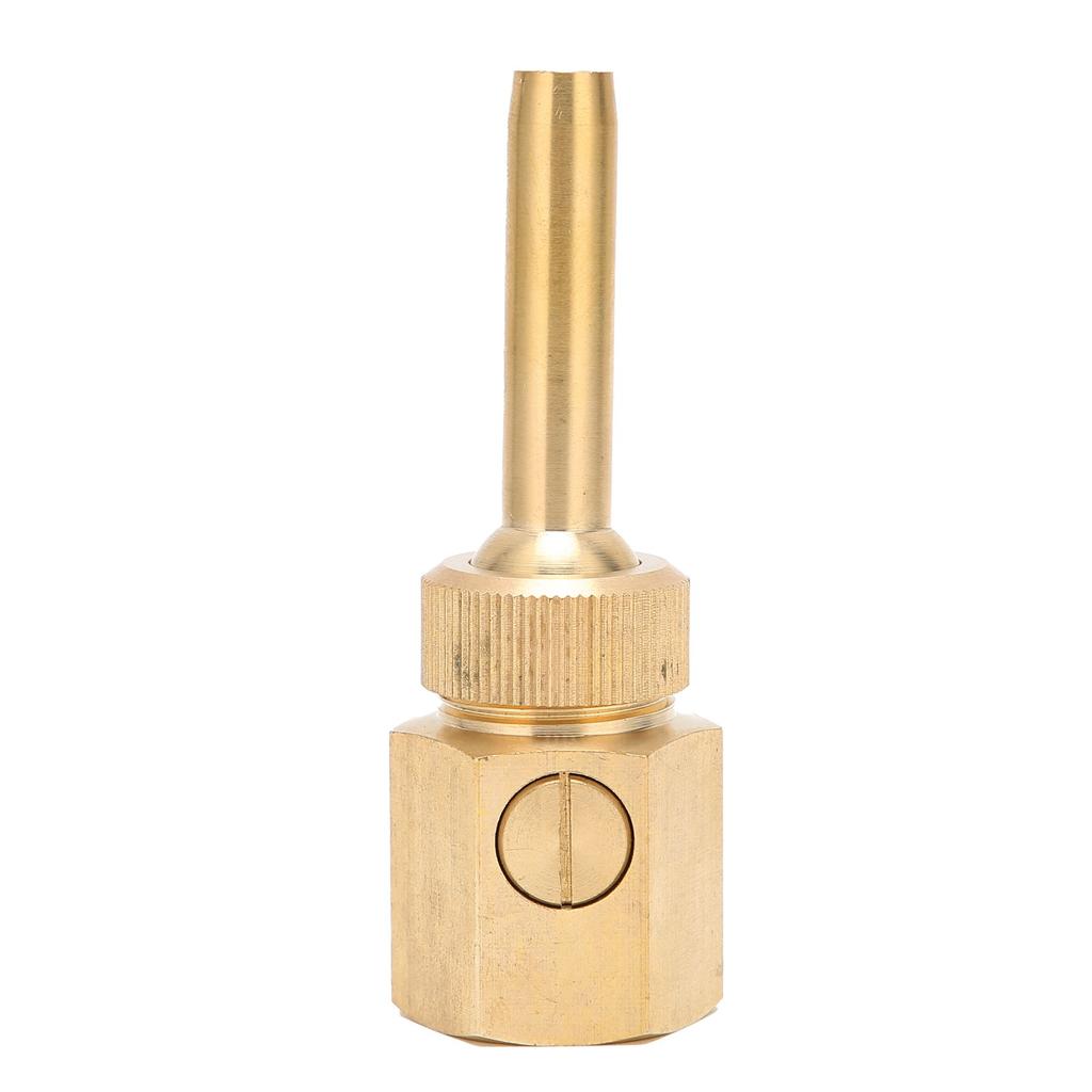 Female Thread Fountain Nozzle Brass Adjustable Water Spray Head with Valve for PondDN25 32mm