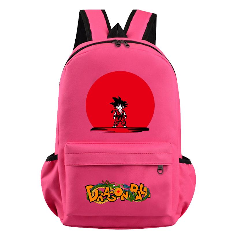 Anime Dragon Ball Cute Cartoon Backpack Document Bag for Girl Boy Teenager Best Gifts Schoolbag Men Women Leisure Travel Unisex Bagpack Rucksack