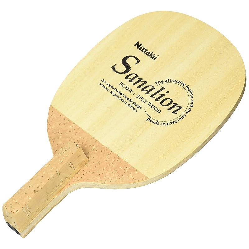 

Nittaku table tennis racket Sanarion R pen holder (Japanese style) wood NE-6651