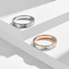 Γυναικεία Ανδρικά Δαχτυλίδια για Αρραβώνα Γάμο Επέτειο Κοσμήματα Δώρο Δαχτυλίδι σε Σχήμα Τ Ματ Φινίρισμα