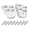 1 Pair Motorbike 19mm Silver Handlebar Riser Adapter External Parts for R1200RT R1100RT R1150RT