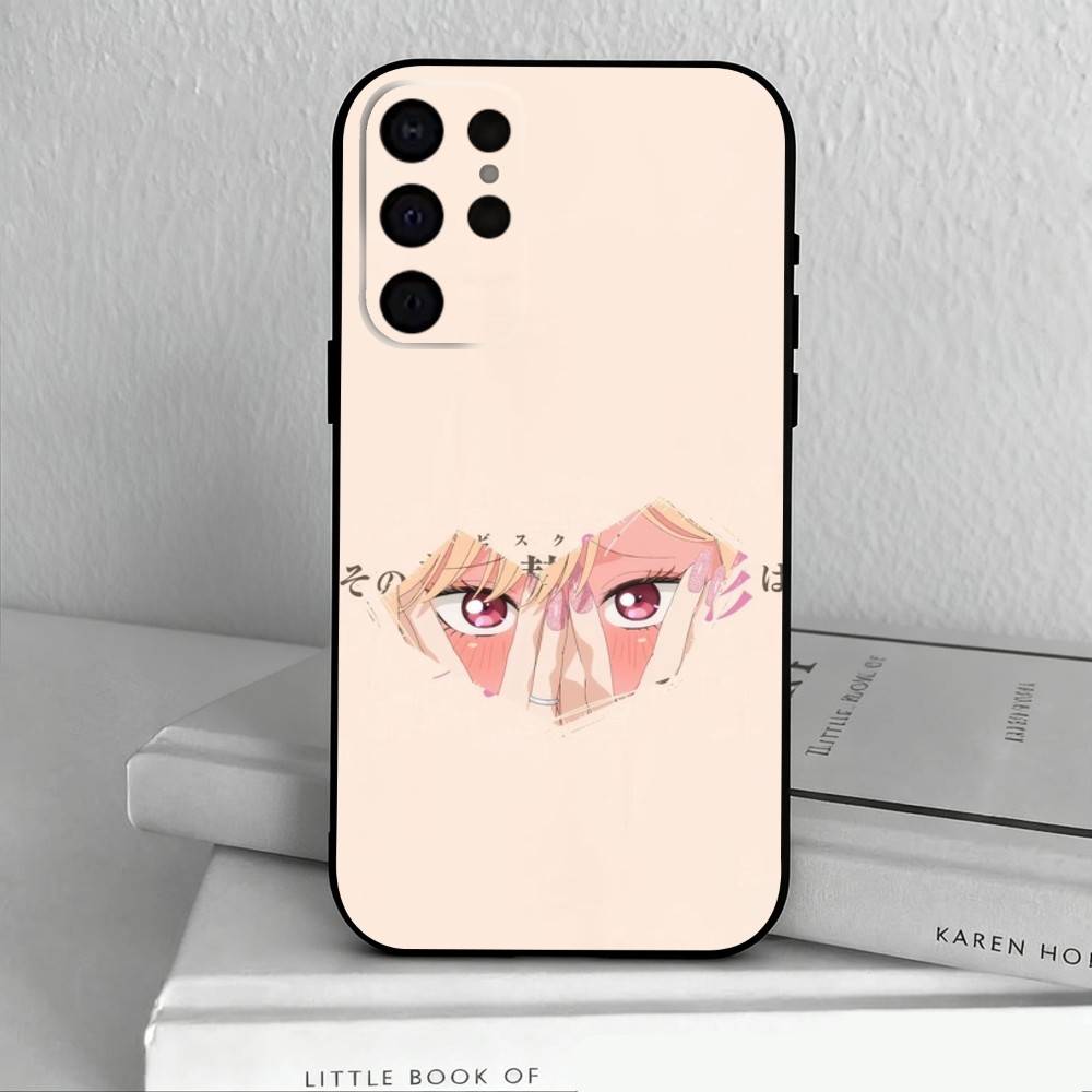Custodia per Telefono My Dress Up D-Darling M-Marin K-Kitagawa Per Samsung S25,S24,S21,S22,S23,S30,Ultra,S20,Plus,Altro Custodia Morbida Nera
