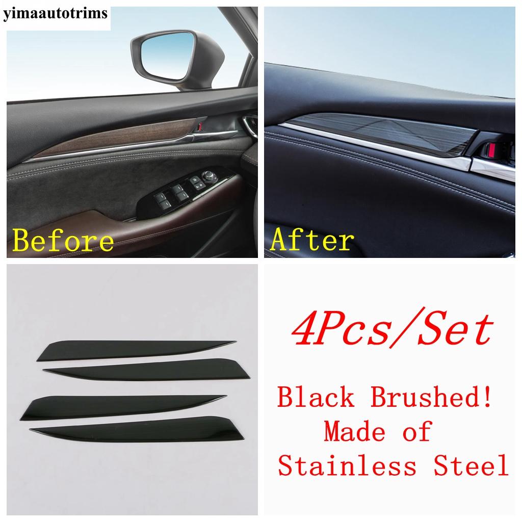 Tlačítko zvedání okna / Panel řadicí páky / Dekorativní kryt panelu přístrojové desky s flitry pro Mazda 6 - 2024 Kovové doplňky