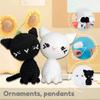 Starter Crochet Kit Cat/Pig Crochet Knitting Kit Complete Crochet Beginners Set DIY Crochet Animal Kits with Yarn Crochet Hooks