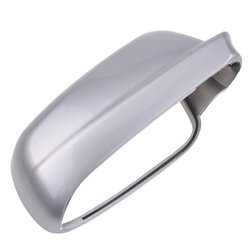 Right Rear View Mirror Cover For VW Golf MK4 00-04 Jetta MK4 99-2005 Silver 1Pc