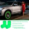 Däckskydd 4-delars UV-skydd Gadget Däckventilhattar För Fordon Natt Utomhus Garage Sportfälg