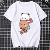 Bubu Dudu Hohe Qualität EU Größe T-Shirt Lustiges Anime Herren Top Grafik Comic Manga Unisex Sommerkleidung