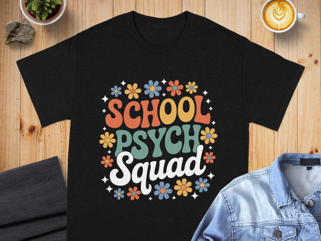 School Psychologist Shirt School Psychology Tee School Counselor Gift Educational Psychologist Unisex Cotton TShirt