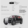 1/24 Rolls-Royce Cullinan Automobile Model Metal Die Cast Simulation Sound Light Boy Birthday Gift Ornament Halloween Toys