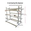 Heavy-Duty Movable Film Dispenser Rack