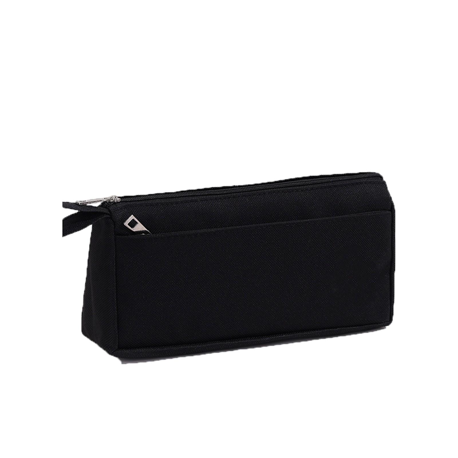 

Пенал большой вместимости высокой ценности для учеников начальной школы, мальчиков, девочек, детей, милые коробки для канцелярских принадлежностей, школьные принадлежности One Size чёрный