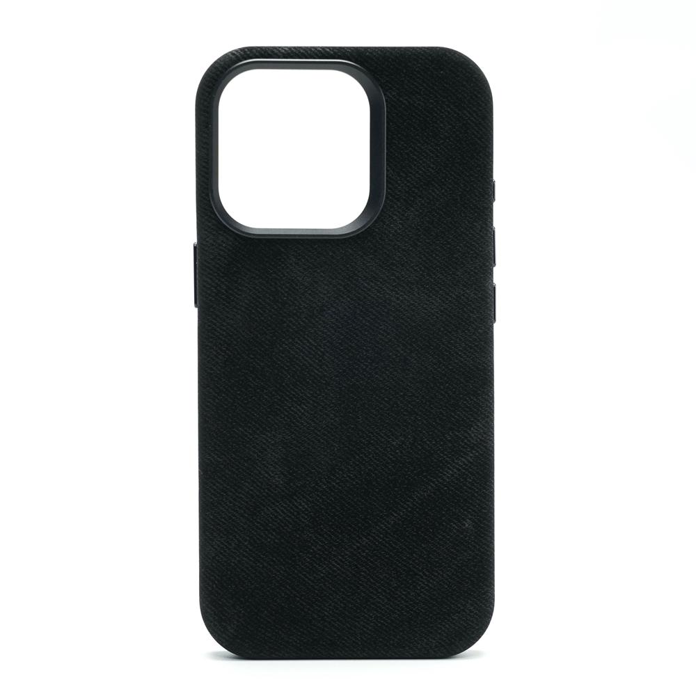 Luxury Metal Lens Magnetic Fiber Leather Case For iPhone 17 Pro Max 16 15 14 13 12 Air MagSafe Wireless Charge Shockproof Cover