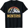 Montana Mountain State Vintage Graphic Tee