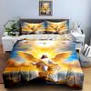 Radiant Angelic Figure Bedding Duvet Cover Sets Duvet Covers Pillowcases Gifts (1 * Duvet Cover 2 * Pillowcases, Without Duvet Insert)