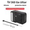 Für Insta360 GO Ultra Silikon Schutzhülle Stoßfeste Skin Abdeckung Mit Objektivdeckel Anti-Verlust-Seil Für Insta360 GO Ultra Kamera