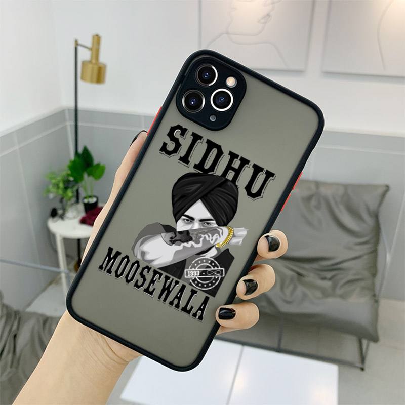 Sidhu Moose Wala Sänger Legenden sterben nie Telefon Fall matt transparent Für iPhone 11 12 13 7 8 Plus Mini X XS XR Pro Max Abdeckung