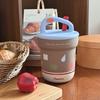 Ceramic Inner Insulated Travel Mug With Portable Design For Women And Couples