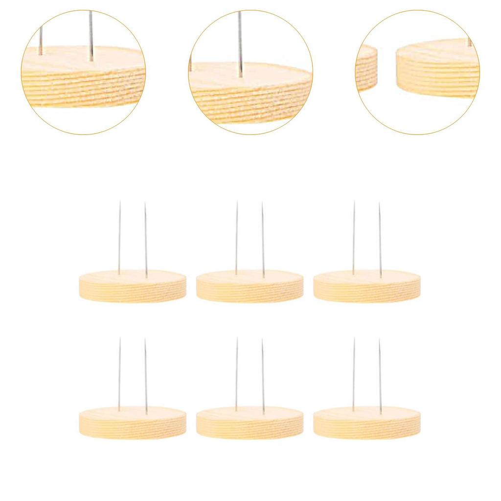 6 Pieces Crochet Dolls Display Stand Stable Pin Doll Display Holder for Action Figures Dolls Crochet Dolls Felting Animal Dolls
