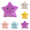 Luminous Glowing Led Colorful Stars Cushion Plush Toy Pillow For Kids' Rooms