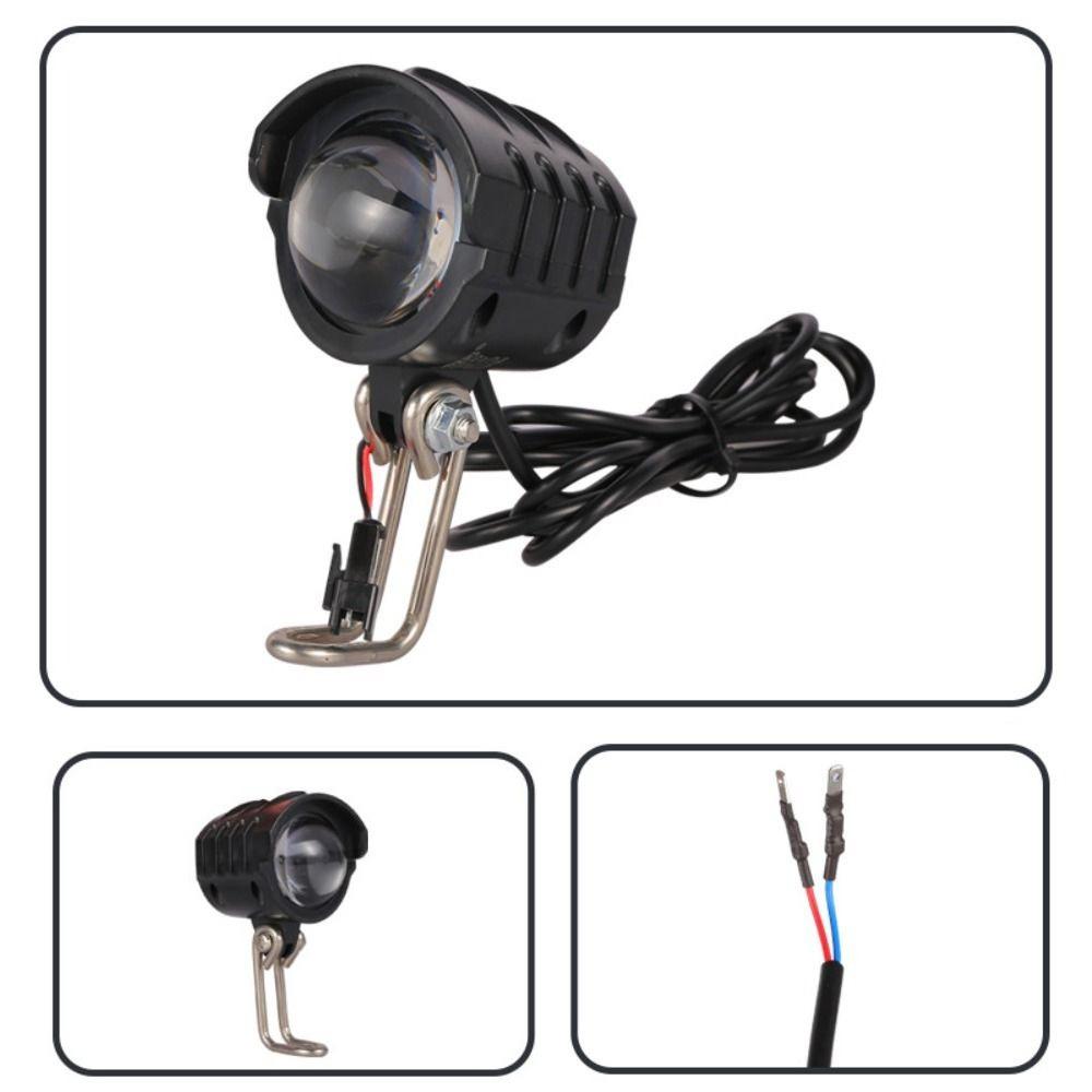 

150LUX Electric Bicycle Headlight IPX6 Waterproof Bicycle Light Bike Headlight Lamp Motorcycle BBS
