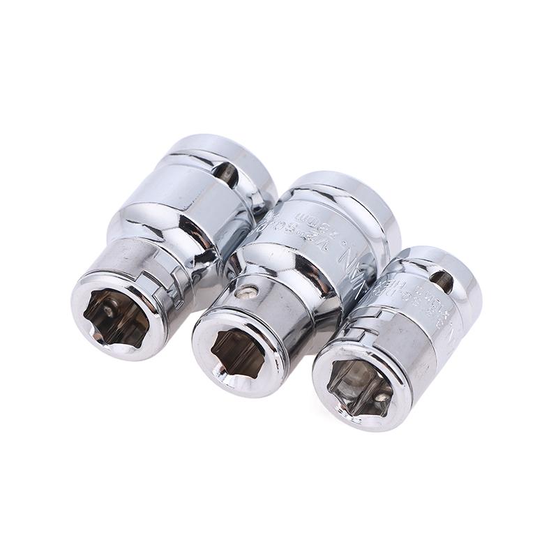 Adaptador de Soquete Conversor de Bits de Soquete com Haste Hexagonal Ferramenta Adaptadora de Conversão de Soquete de Impacto Instalar Substituir Ferramentas de Reparo