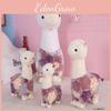 Adorable Snowflake Alpaca Plush Toy Soft Cartoon Animal Stuffed Pillow Gift For Children