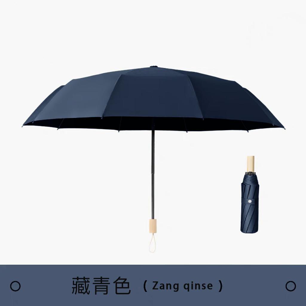 Manual Vinyl Umbrella High Value Sunscreen Umbrella Dual-purpose Female Folding Feeling Sunscreen UV Protection High Value