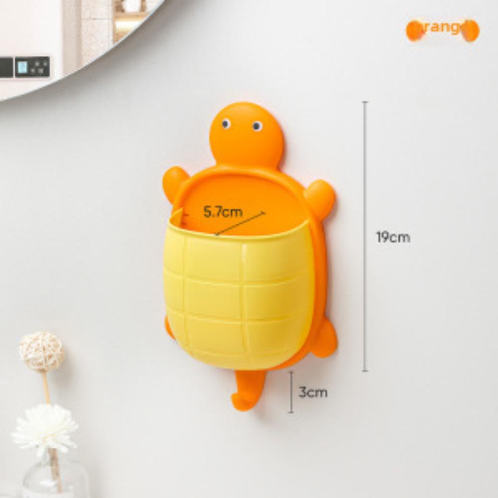 

Симпатичний підвісний кошик для зберігання у ванній кімнаті з гачком, настінна пластикова коробка без удару, міцний контейнер для зберігання туалетних приналежностей