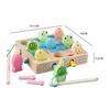Wood Magnetic Fishing Game Memory Development Multicolor for Boys Girls Children