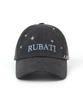 RUBATI Stella Handstitch Vintage Pigment Ball Cap_Charcoal