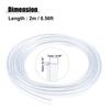 ACROPIX Fiber Optic Cable Skirt Side Glow Car Light Decoration Universal 3mm 2M Clear 1pcs