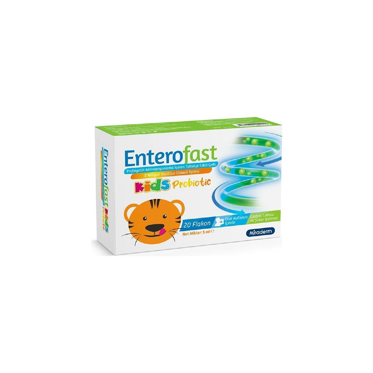 

Enterofast Kids Probiotic 20 Vials