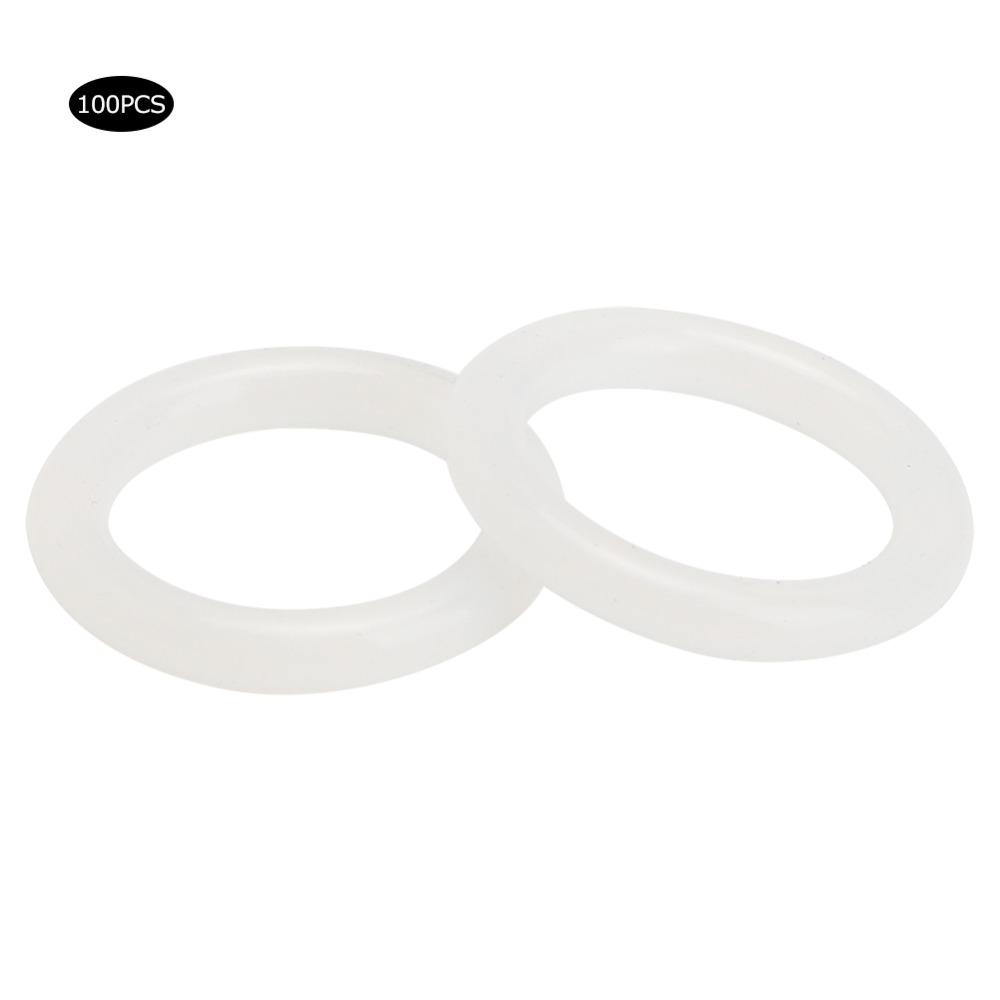 100pcs Waterproof Silicone O Ring Universal Coffee Machine Gasket Durable Sealing Washer Cafe