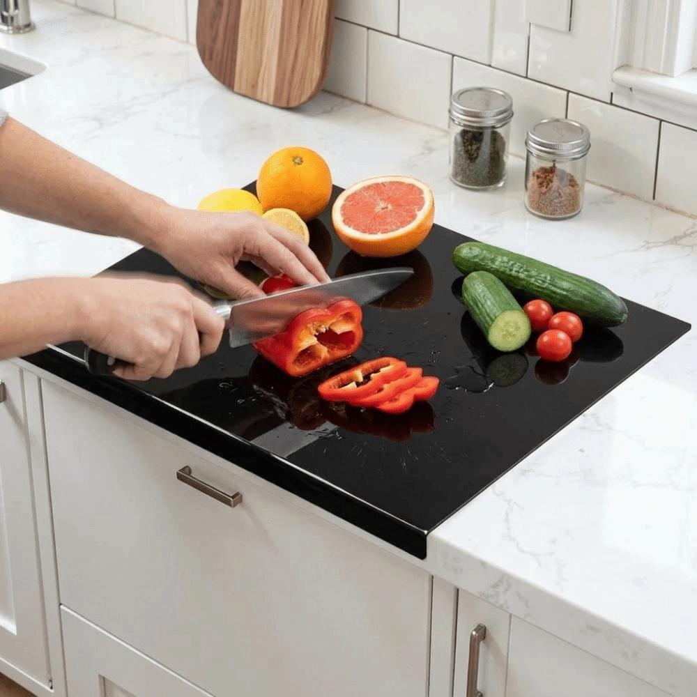30/40/45cm Acrylic Cutting Board Anti-Bacterial Anti-Mold Kitchen Chopping Board Multi-Functional Food Grade