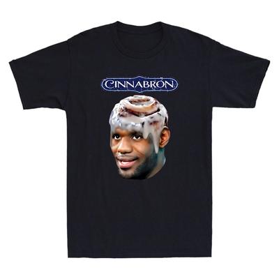 Cinnabron Funny Man Inspired Parody Meme Gift Vintage Men's Short Sleeve T-Shirt
