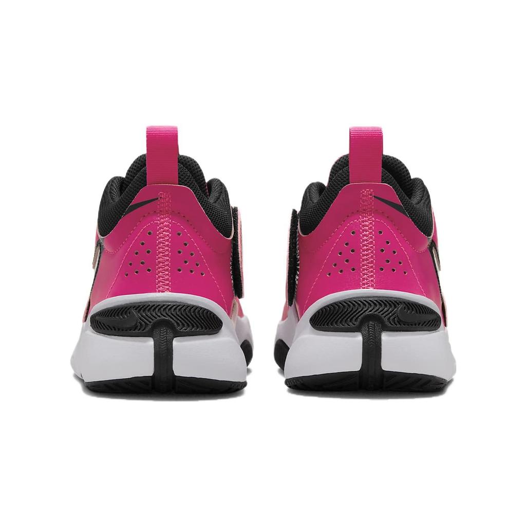 Nike Team Hustle D11 GS Fierce Pink Kids Sneakers Black Playful-Pink White DV8996-601