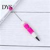 DIY Crafting Pens Beadable Pen, Colorful Fancy Beaded Ballpoint Decorative Gift for Students, Party Favors, Creative Office Supplies Giftable