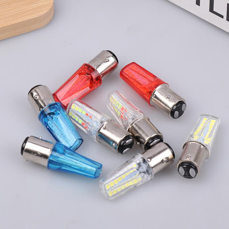 2Pcs 1157 Ba15D Led Brake Light Motorcycle Strobe Led Parking Tail Light Flashing Warning Reversing Stop Lamp Turn Signal Light