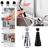 Accesoriu pulverizator robinet, aerator robinet pivotant la 360°, pulverizator chiuvetă, robinet chiuvetă reglabil, duză extensibilă de economisire a apei