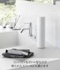 Yamazaki Jitsugyo Bottle Type Tissue Case with Lid White W6.8 X D6.8 X H25cm Tower Car Supplies Tissue Bottle Vertical 1828