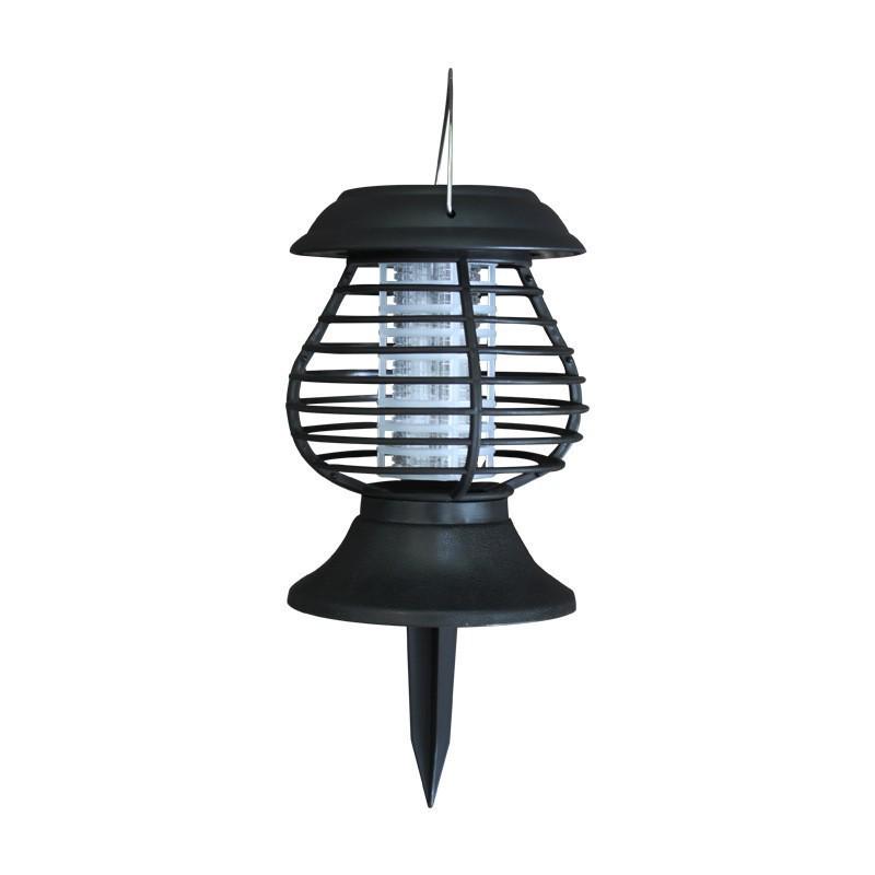 Solar Mosquito Repellent Lamp: Outdoor Garden Handheld Insect Killer Stainless Steel Light