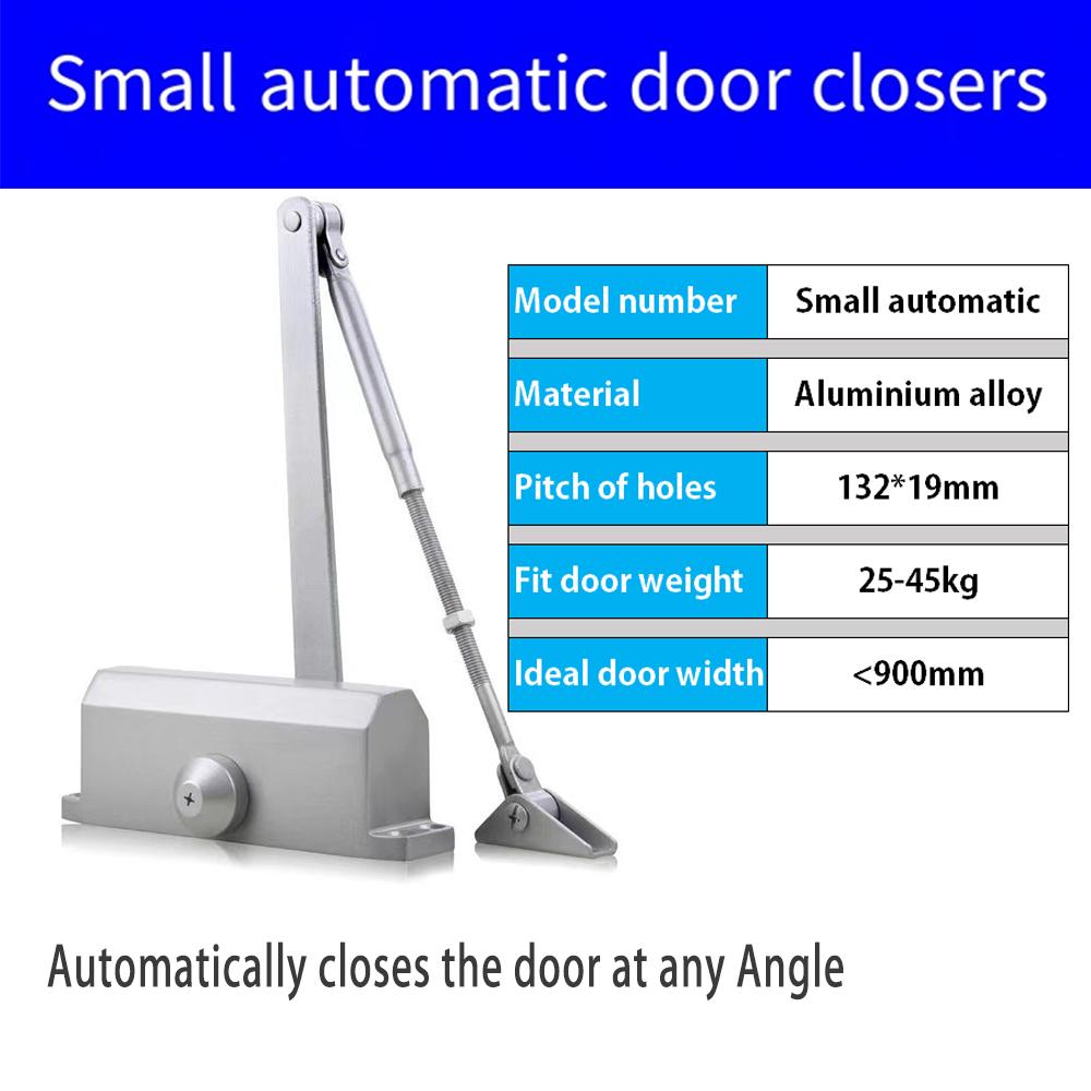 

Автоматический доводчик дверей с гидравлическим буфером — сверхплавное закрывание для повышения безопасности и удобства для домов и офисов