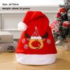Christmas Decorations Christmas Hat Santa Claus Lamp Non-woven Hat Christmas Gift