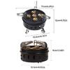 Camping Gas Stove 11000W Windproof Foldable Backpacking Gas Stove with Ignitions