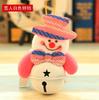 Christmas Plush Doll Ornaments Snowman Santa Claus Pendants Xmas Tree Hanging Ornaments For Home Xmas New Year Party Decorations