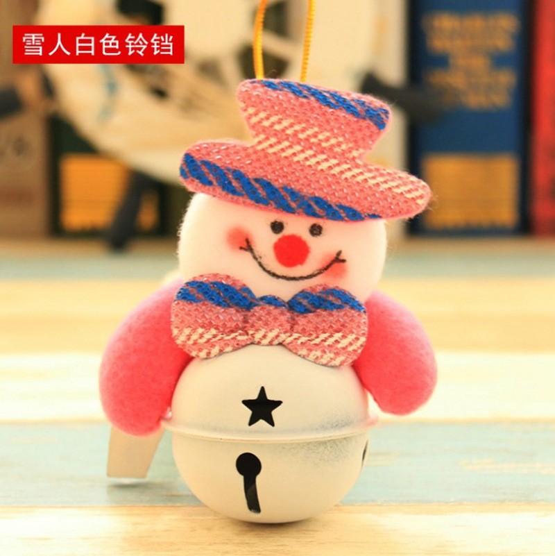 Christmas Plush Doll Ornaments Snowman Santa Claus Pendants Xmas Tree Hanging Ornaments For Home Xmas New Year Party Decorations