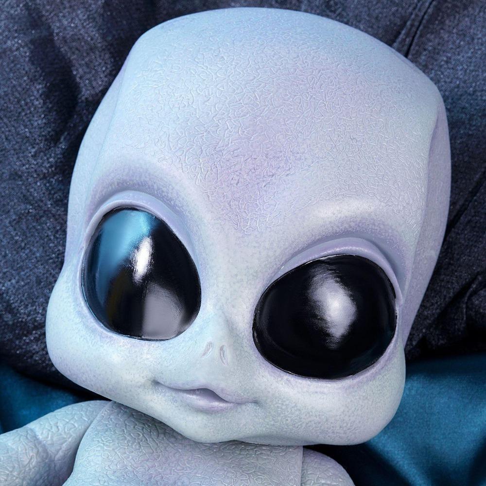 14inch Realistic Reborn Baby Alien Doll Hand-detailed Paiting Vinyl Toy Collectible Baby Children Toys Gift