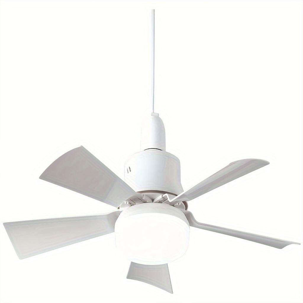 1pc Easily Installed Dimmable Fan Ceiling Fan, with Lamp Fan Suitable for Bathroom, Bedroom, Kitchen and Balcony.